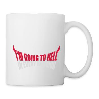 Going to Hell - Mug - white - Right