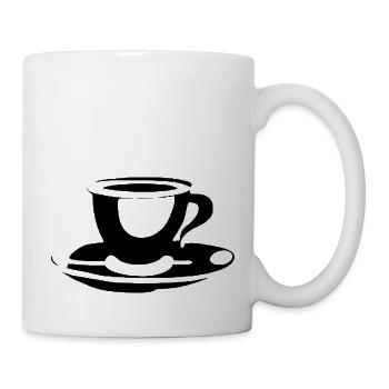 Kaffee Tee Tasse japanisch Cafe Koffein neu 10 - Tasse - Weiß - Rechts