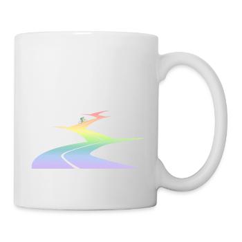 Cyclisme - Mug blanc - blanc - Droite