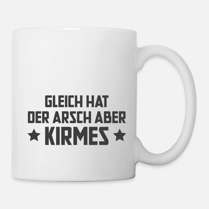 Kirmes - Tasse - Weiß