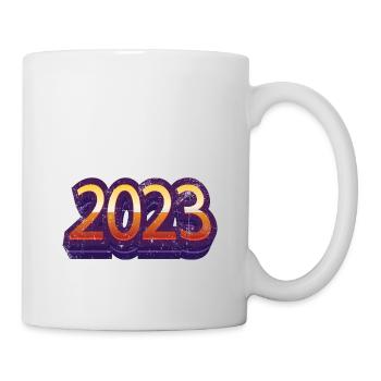 Millésime 2023 - Mug blanc - blanc - Droite