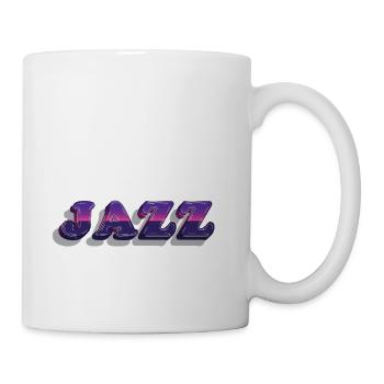 Jazz Musik Retro - Tasse - Weiß - Rechts