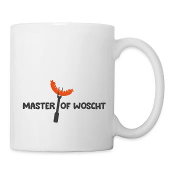 Würstchen - Tasse - Weiß - Rechts