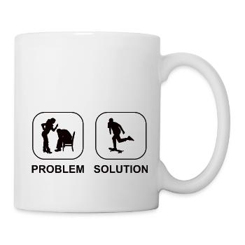 Skateboard Longboard Skater Skating Skateboarding - Mug blanc - blanc - Droite