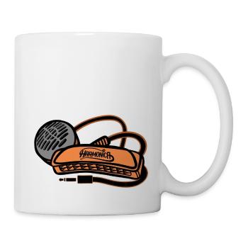 Micro Harmonica Harmonica Style - Mug - white - Right