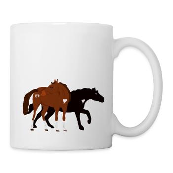 Horses - Stallions - Mug - white - Right