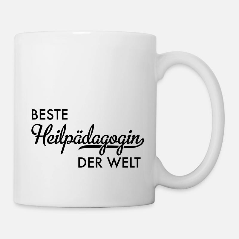 Beste Heilpädagogin der Welt - Tasse - Weiß