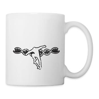 Skateboard Skating Longboard Skater Skateboarding - Mug blanc - blanc - Droite