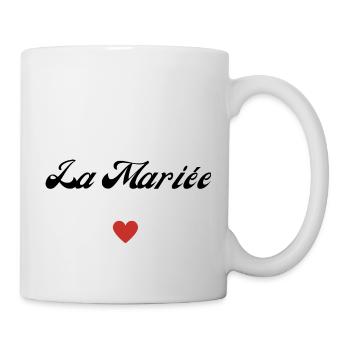 la mariée - Mug blanc - blanc - Droite