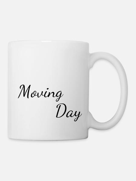Moving day - Mug blanc - blanc