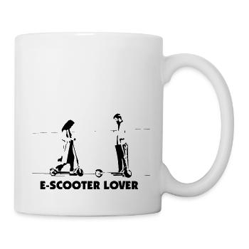 E-Scooter E-Roller Scooter - Mug - white - Right