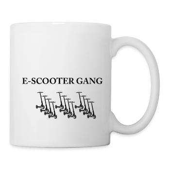 E-Scooter E-Roller Scooter - Mug - white - Right