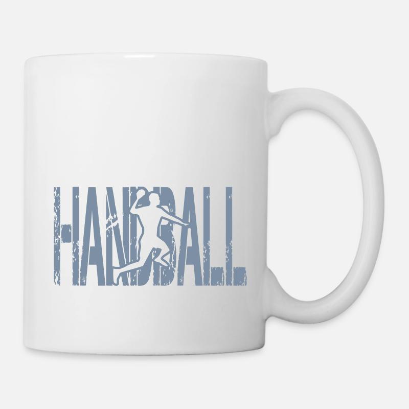 Handball - Tasse - Weiß