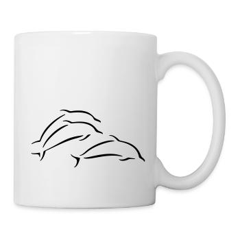 Delphine - Tasse - Weiß - Rechts