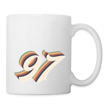 97th anniversary vintage - Mug - white - Right