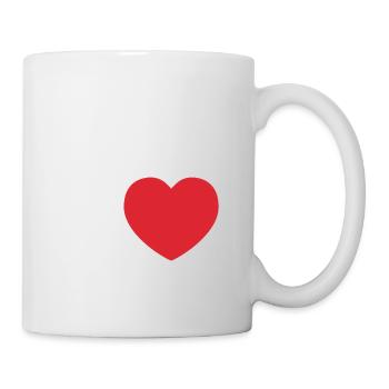 J’aime la France | J’aime français | I Coeur france - Mug blanc - blanc - Droite