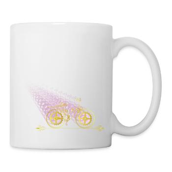 Marathon Triathlon Running Jogging Biking Cycling - Mug - white - Right