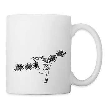 Skiing Ski Design Ski Ski Skiing Outfit Skiers - Mug - white - Right