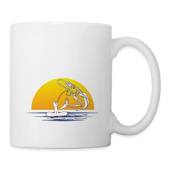 Fishing Fishing Fishing Fishing Fishing Hooks - Mug - white - Right