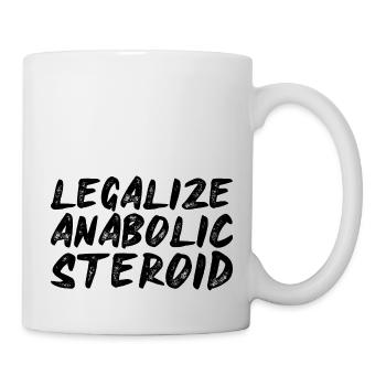 Legalize Anabolic Steroid - Mug - white - Right