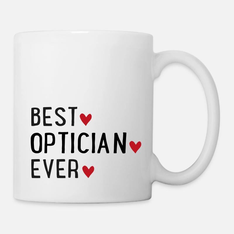 Optiker - Tasse - Weiß