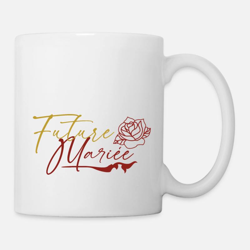 future mariée evjf enterrement vie de jeune fille - Mug blanc - blanc