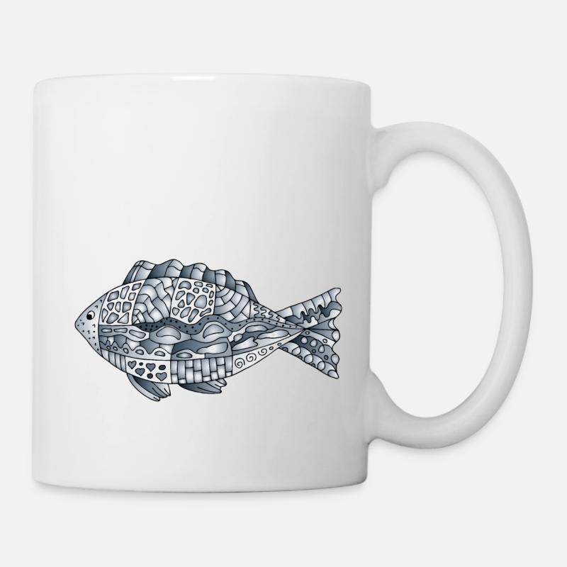 Fisch - Tasse - Weiß