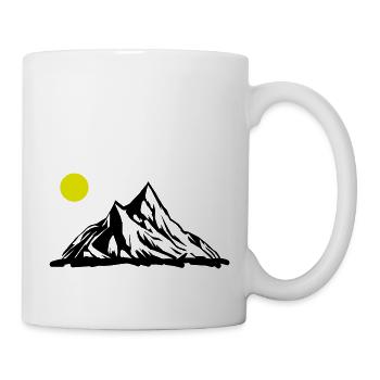 Mountains - Mug - white - Right