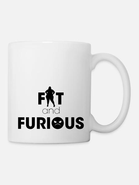 Fat and the Furious - Mug - white