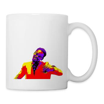 Schwarzer - Tasse - Weiß - Rechts