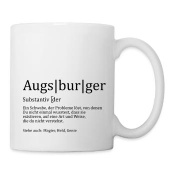 Schwaben Synonym - Tasse - Weiß - Rechts