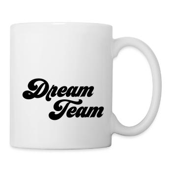 Dream Team - Tasse - Weiß - Rechts