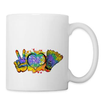 Badminton Player Sport Badminton I Gift - Mug - white - Right