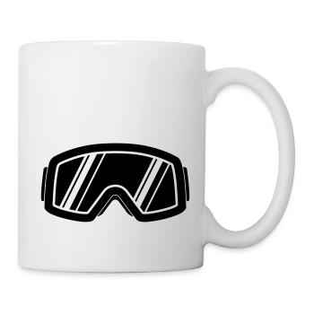 Ski Goggles - Mug - white - Right