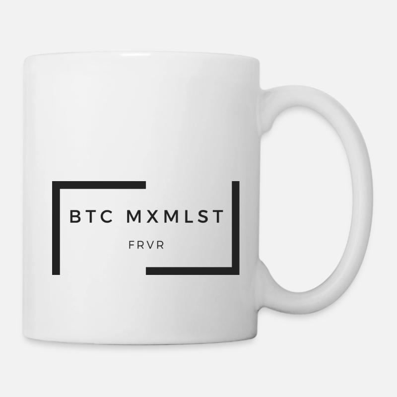 BTC maximalist - Tasse - Weiß