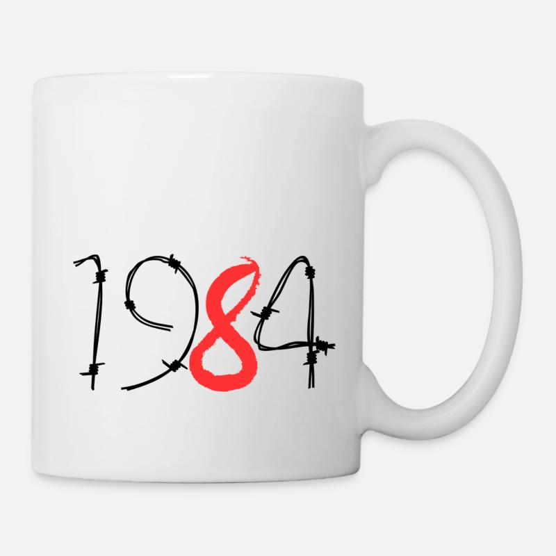 Jahr 1984 - Tasse - Weiß