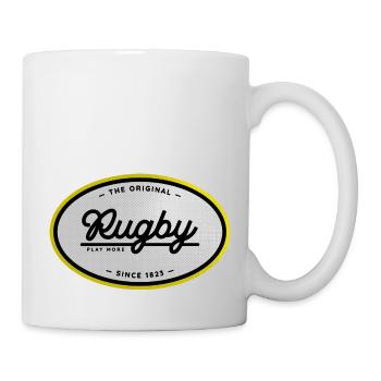 RUGBY-BALL - Tasse - Weiß - Rechts