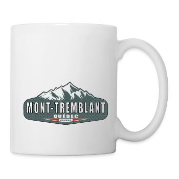 Mont-Tremblant, Québec, Kanada - Tasse - Weiß - Rechts