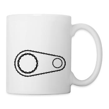 Triathlon Swim Bike Run - Mug blanc - blanc - Droite
