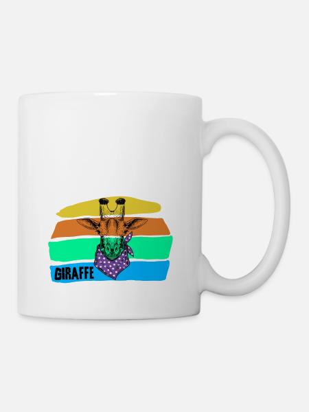 Giraffe - Tasse - Weiß
