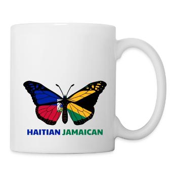 Haiti Haitian Jamaica Combination I Gift - Mug - white - Right
