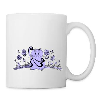 chat - Mug blanc - blanc - Droite