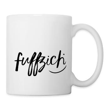 50 Fuffzich Geburtstagsgeschenk - Tasse - Weiß - Rechts