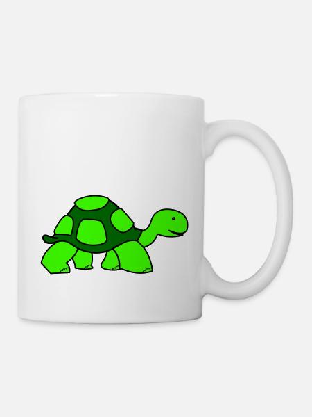 turtle - Tasse - Weiß