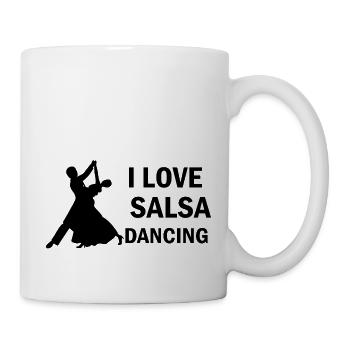 Dancing Dance Music - Mug - white - Right