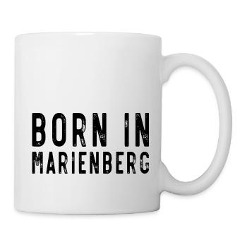 Born in Marienberg - Tasse - Weiß - Rechts