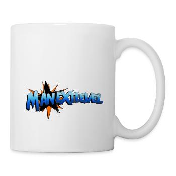 "Manextlevel Star" - Tasse - Weiß - Rechts