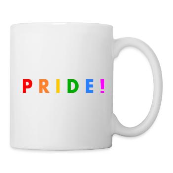 Pride - Tasse - Weiß - Rechts