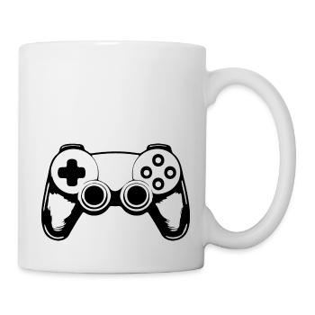 Controller Gaming Video Games Gamepad - Mug - white - Right