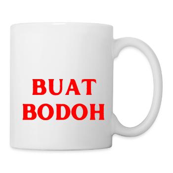 Malaysisch Sprache nichts machen - Tasse - Weiß - Rechts